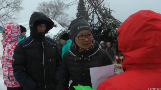 В Чир-Унвде на севере Сахалина прошел митинг местных жителей против вырубки леса - 004