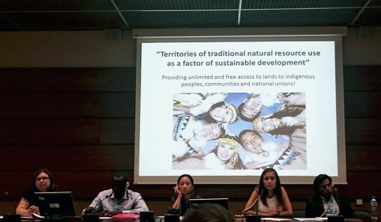 Презентация русскоязычной группы на тему «Территории традиционного природопользования как основной фактор устойчивого развития коренных народов»
