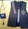 Ирлик С.П. - мужской современный наряд с вышивкой (пгт. Ноглики)